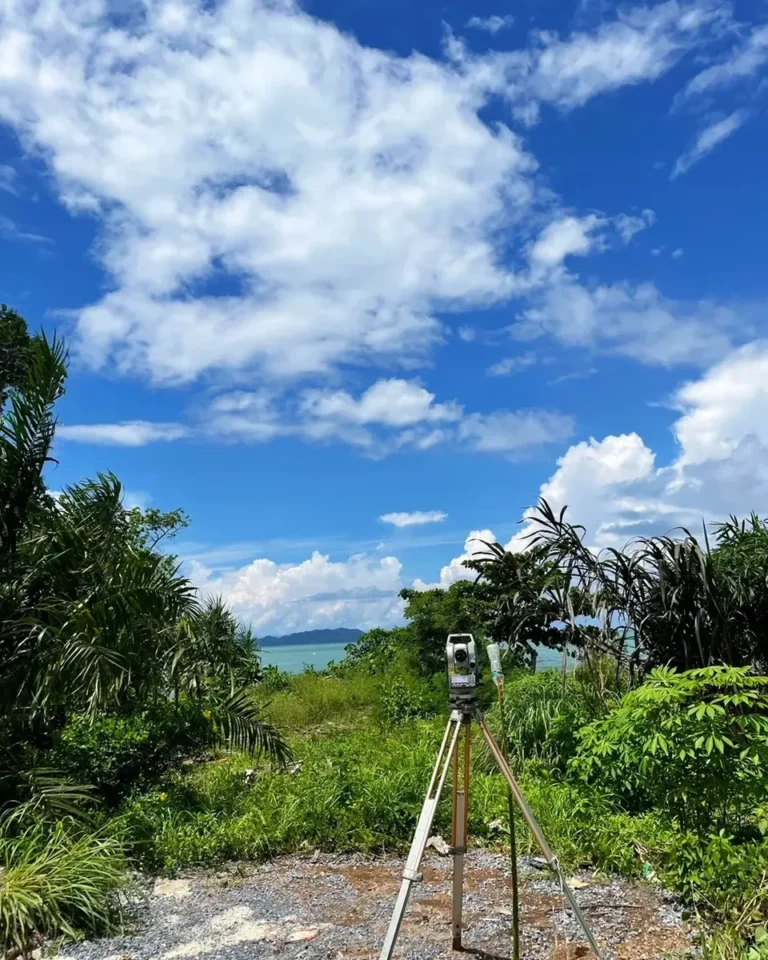 Land survey – Koh Lanta